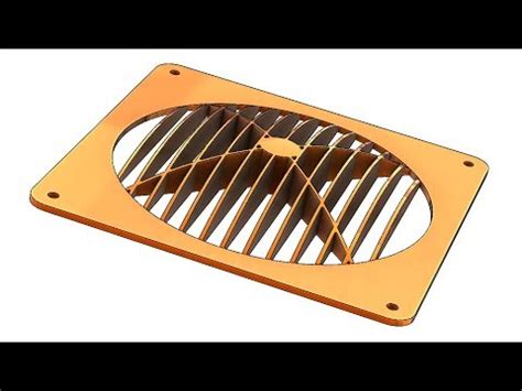 sheet metal fan|forced sheet metal vents.